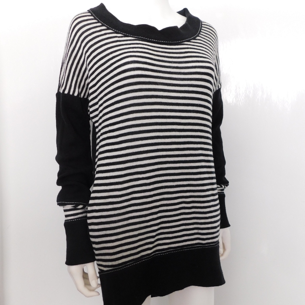 Dolce And Gabbana Stripe Boat Neck Tunic